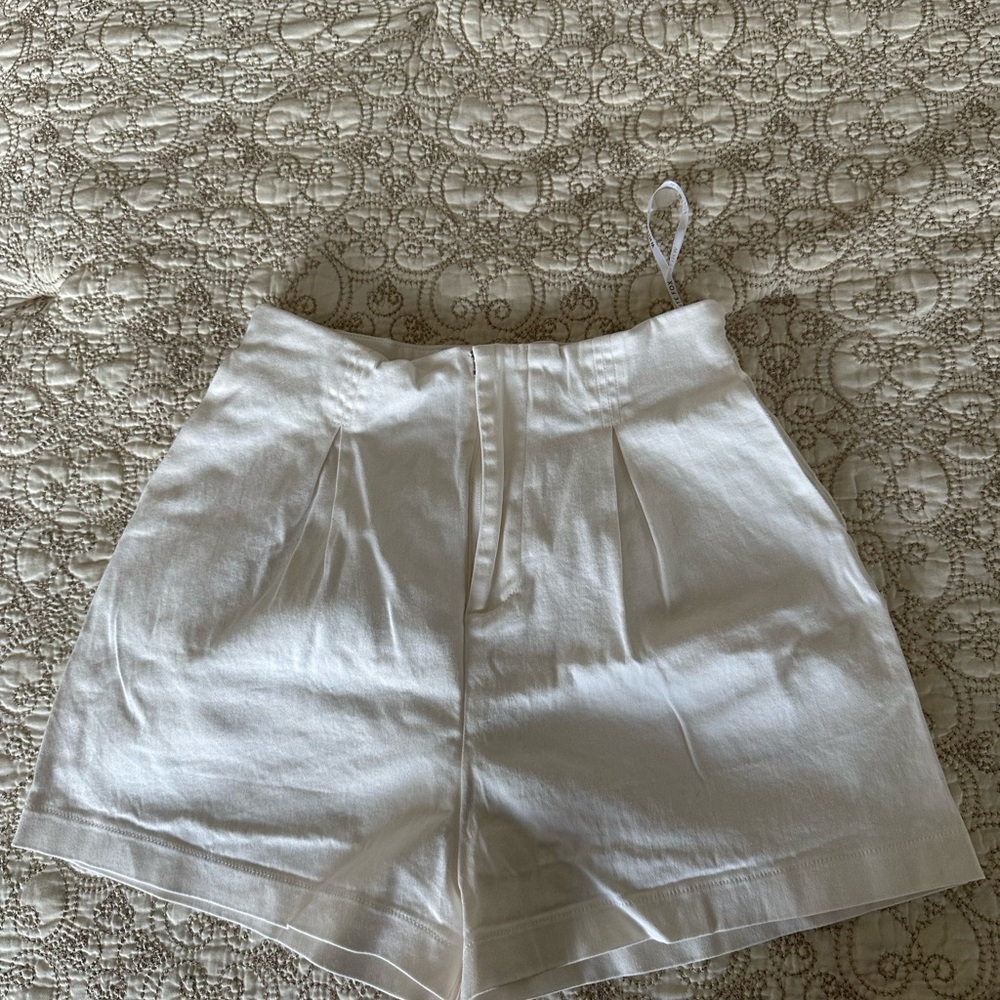 Women's White Shorts